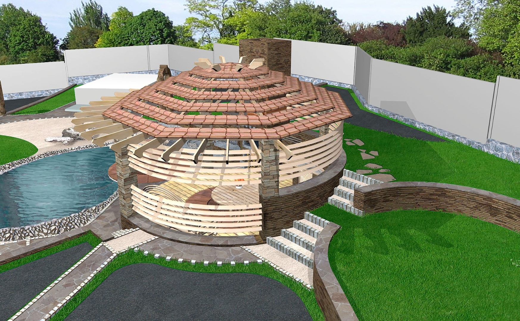 Exterior
                                            Rendering
